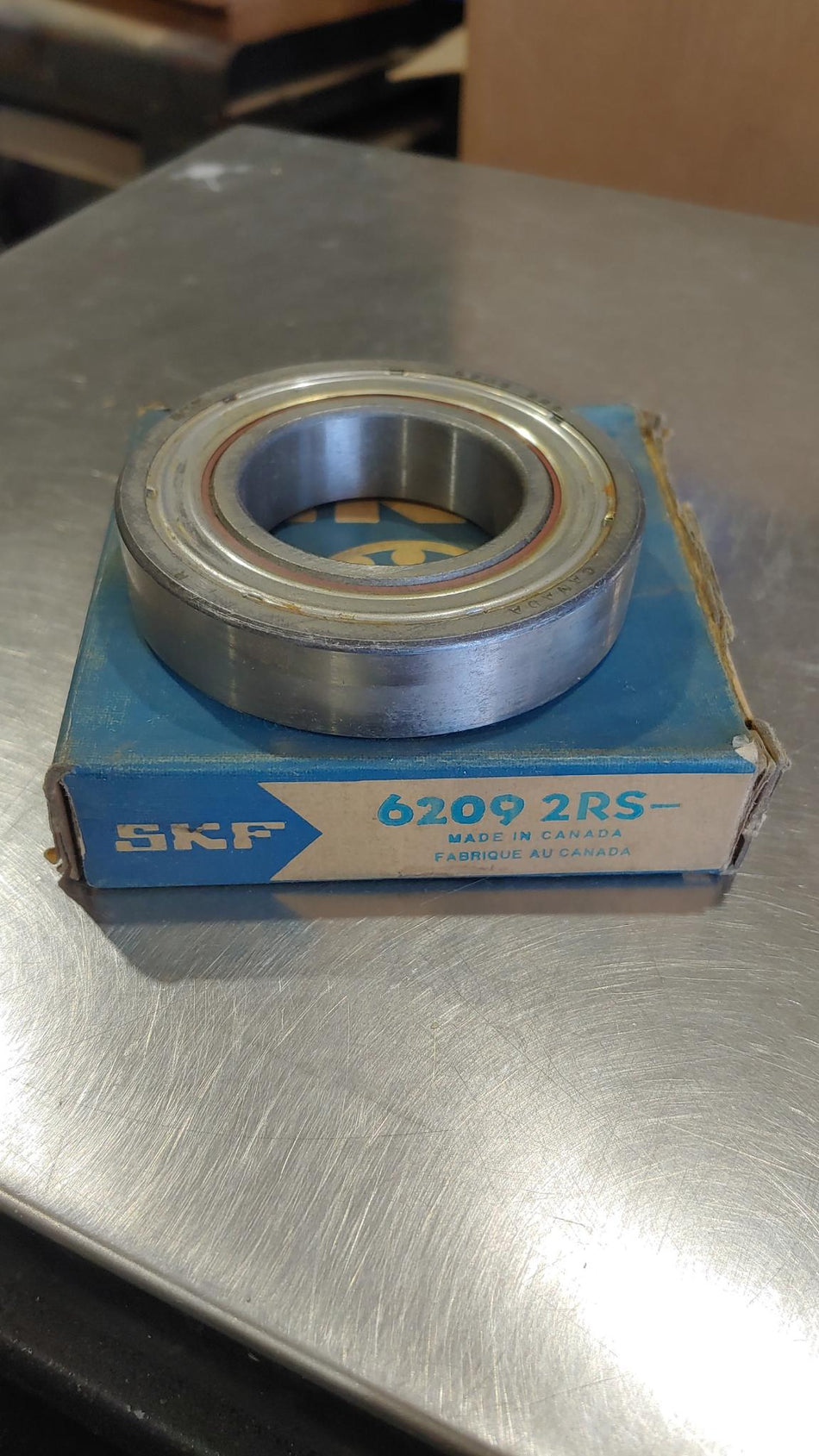 SKF/KOYO/RHP 6209 2RS  Deep Groove Radial Ball Bearing - 45x85x19mm