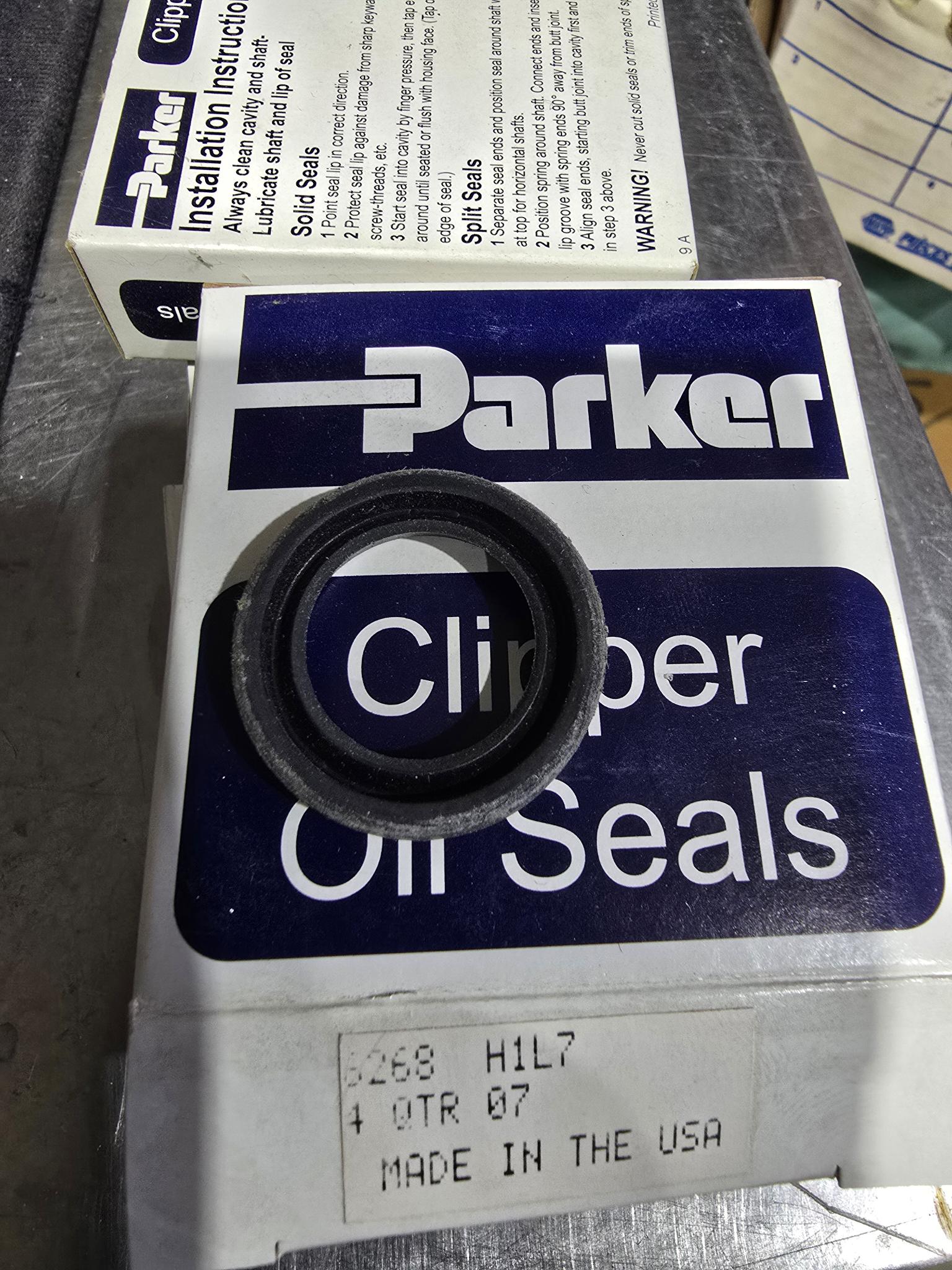 Light Duty Springless Clipper Oil Seals 6268 H1L7 (Lot of 4) ETI Sales