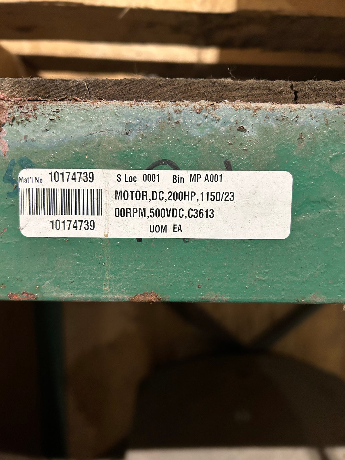 200 HP DC Motor