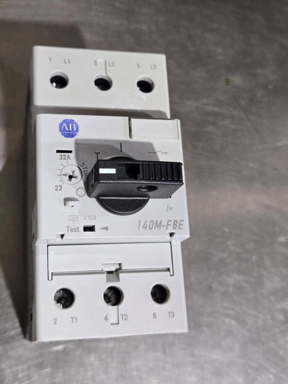 Allen Bradley 140M-F8E-C32 Motor Protector/Circ Breaker 23-32A, Series C