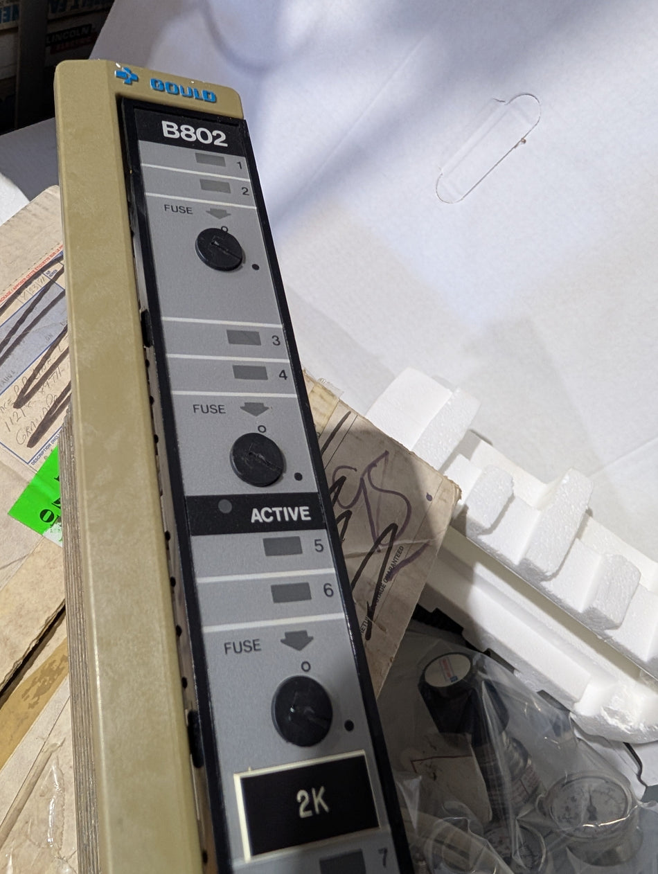 Modicon Gould AS-B802-000 Output Module 115VAC ASSY MODULE - Refurbished