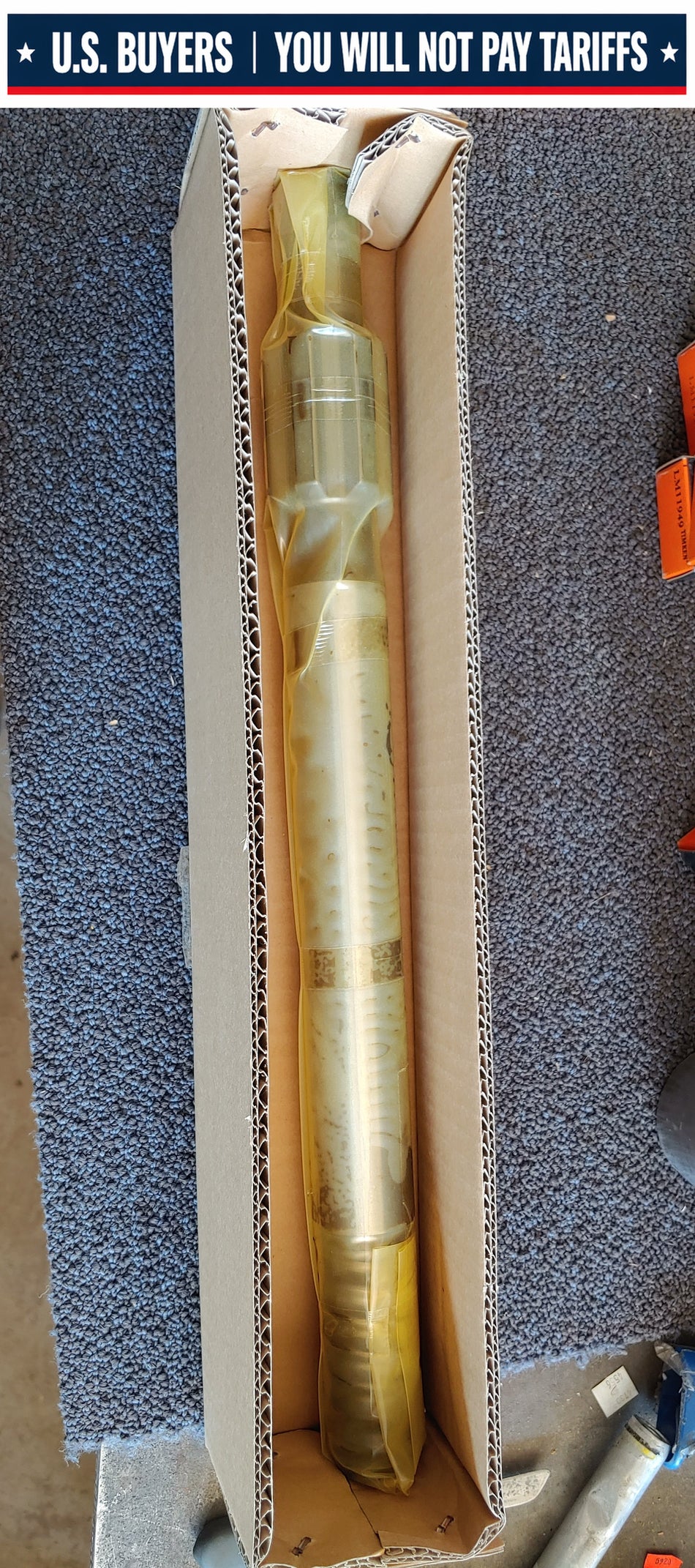 Furukawa Rock Drill Shank Adapter, R38-HD90FUR 1015354 Made in Japan