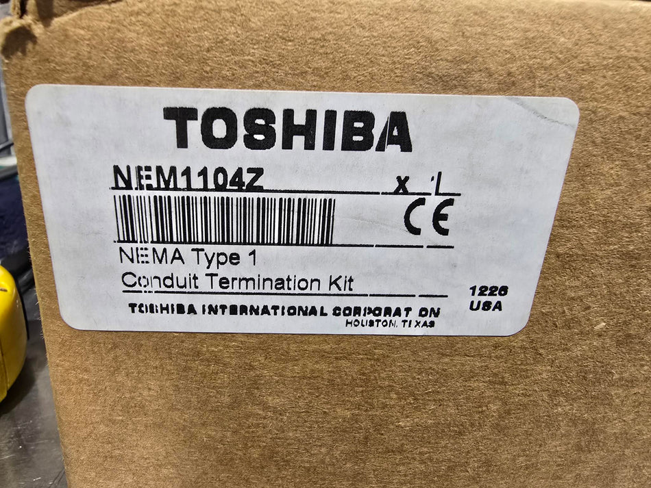 Toshiba NEM1104Z NEMA TYPE 1, CONDUIT TERMINATION KIT