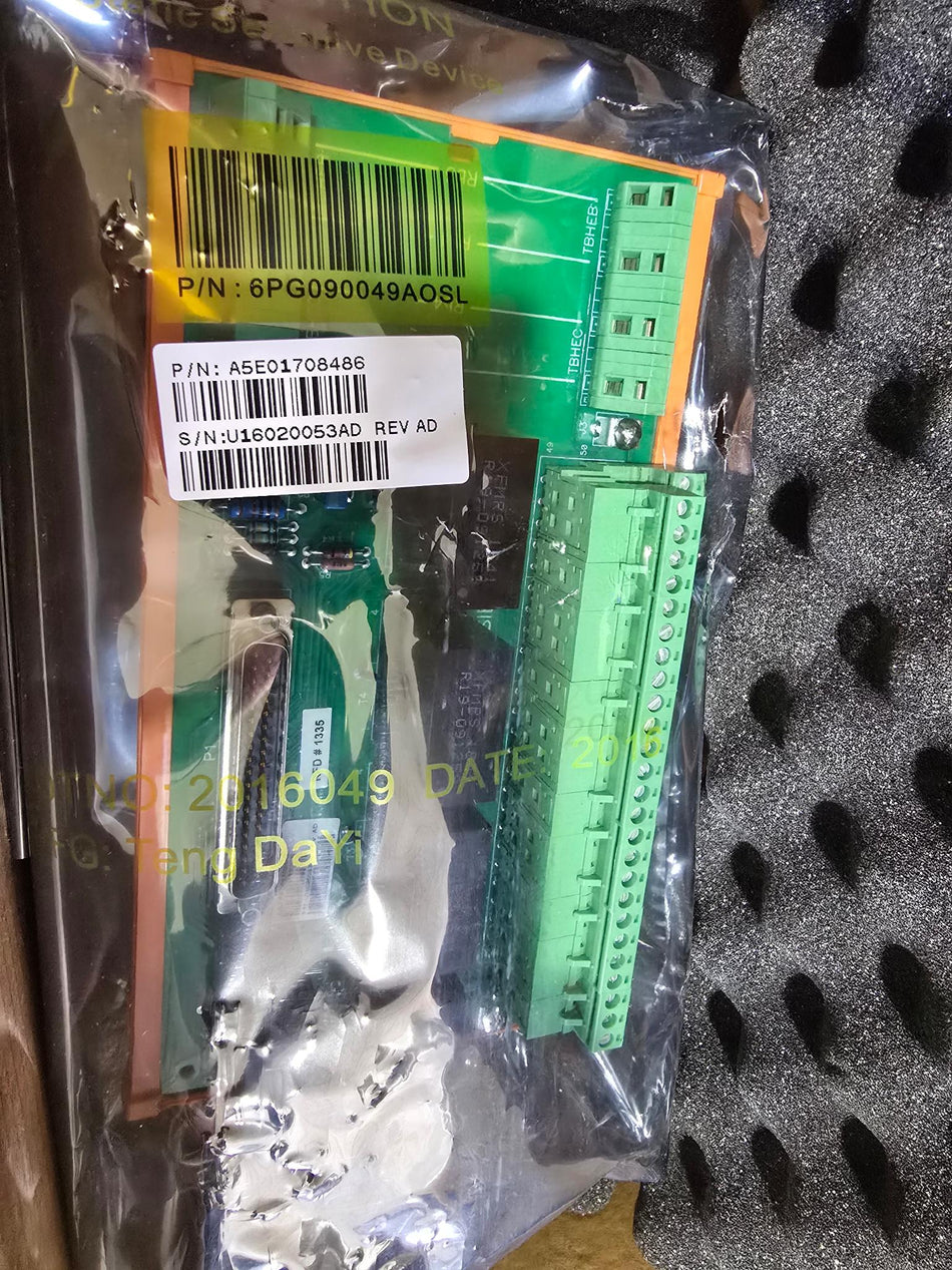 Robicon - Siemens Pca Coated, Sig Cond Board 15V - A5E01708486, RFD#1335, REV:AD