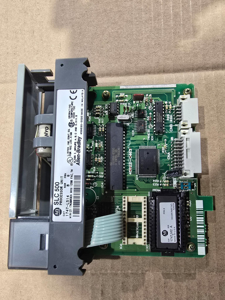 Allen Bradley 1747-L514 Slc 5/01 CPU SER:B FRN:6 (USED)