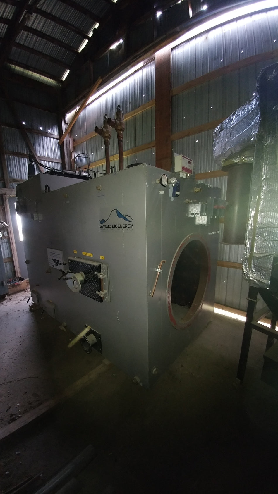 Enertech AB OSBY Parca Division 750 KW Hot Water Boiler