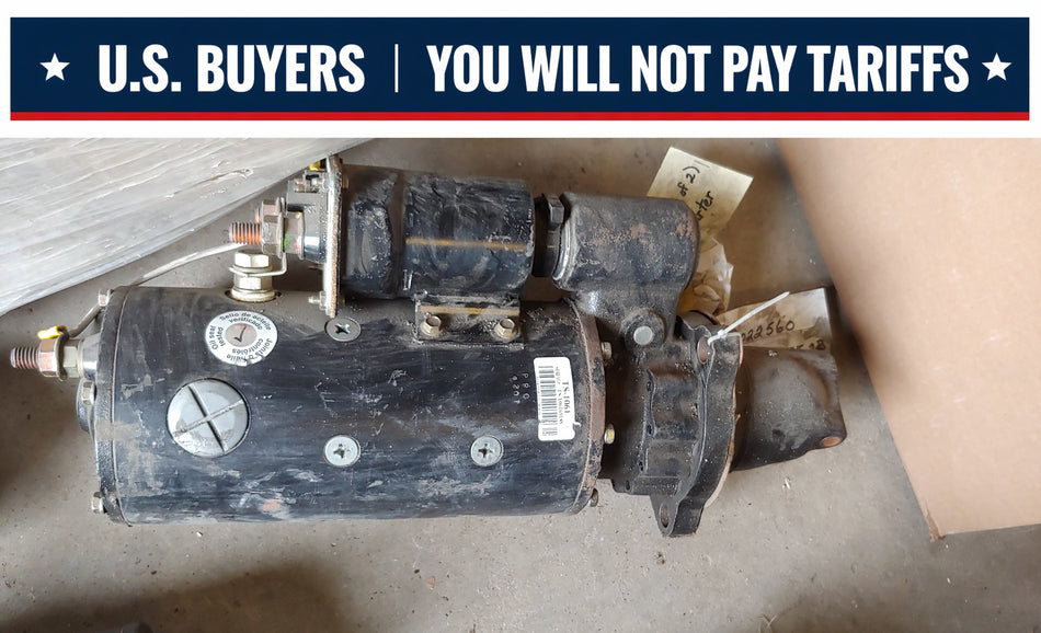 Dixie TS-1061 Starter, 24V with solenoid, refurbished never installed