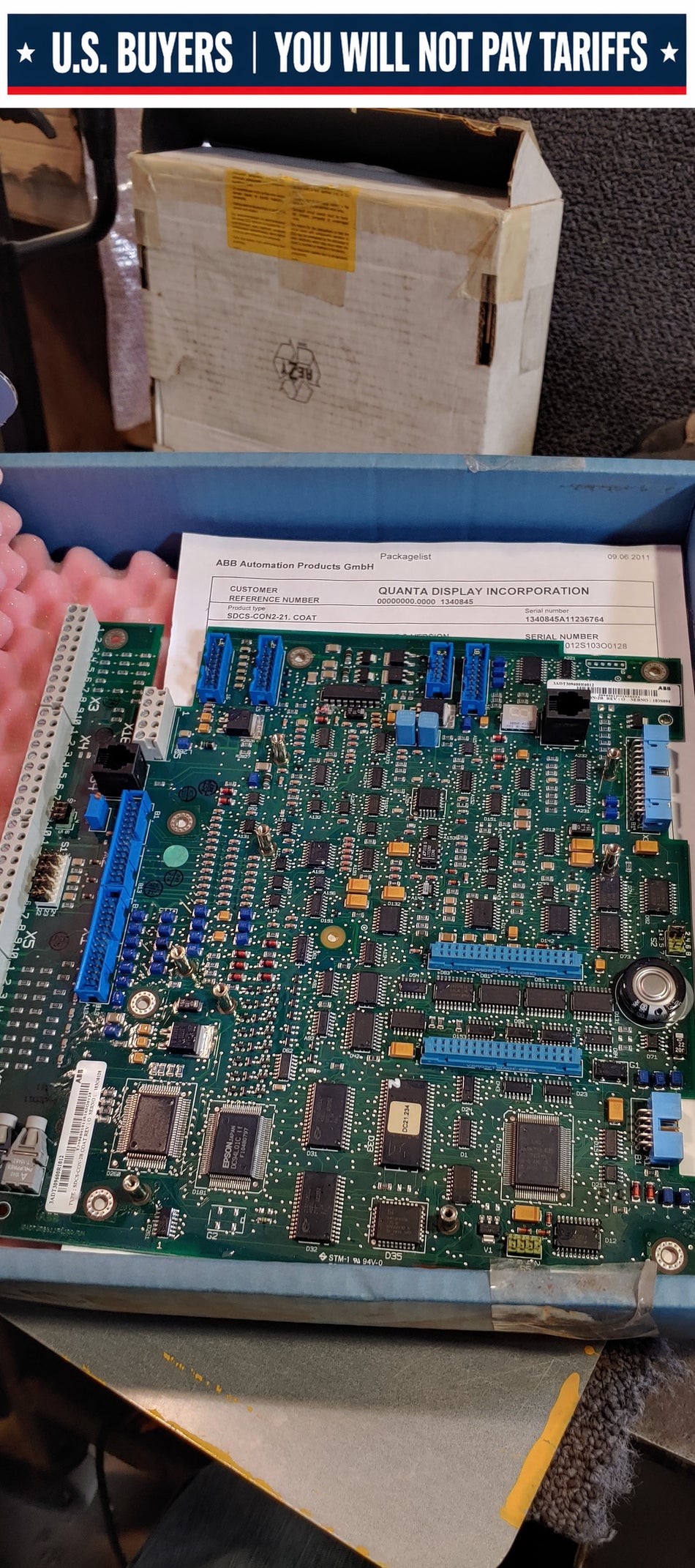 ABB SDCS-CON2-21 Board