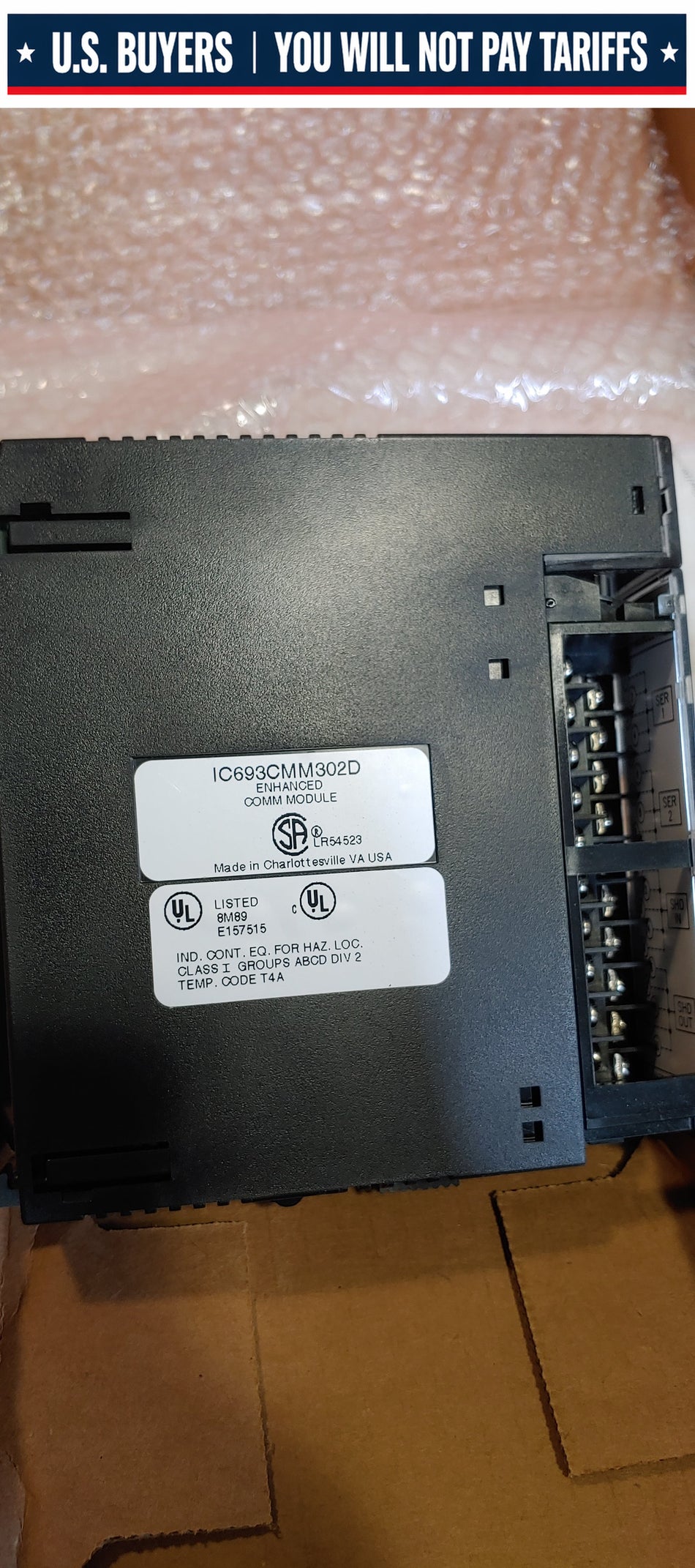 GE Fanuc IC693CMM302D Enhanced Genius Module