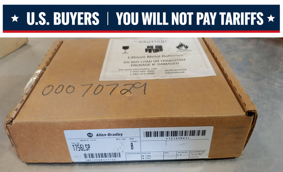 Allen Bradley 1756LSP Ser:B