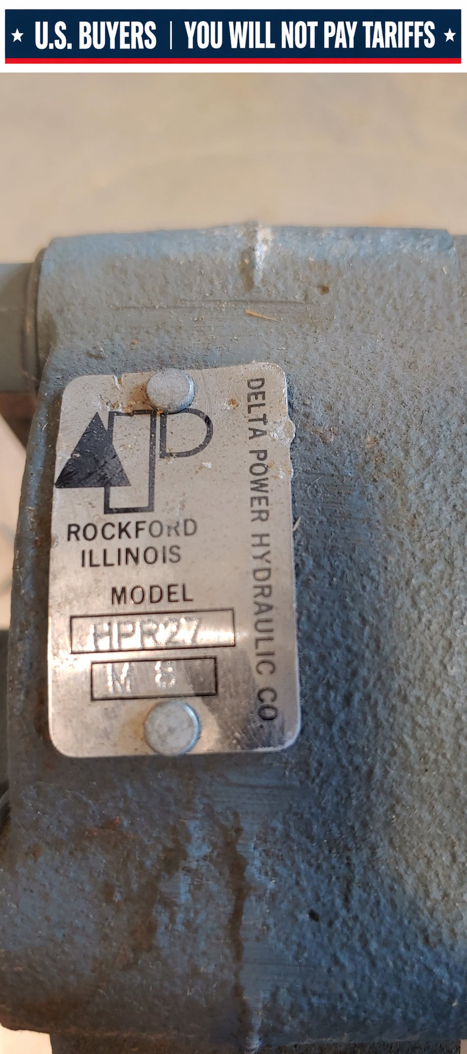 Delta Power Hydraulic Flow Divider HPR27