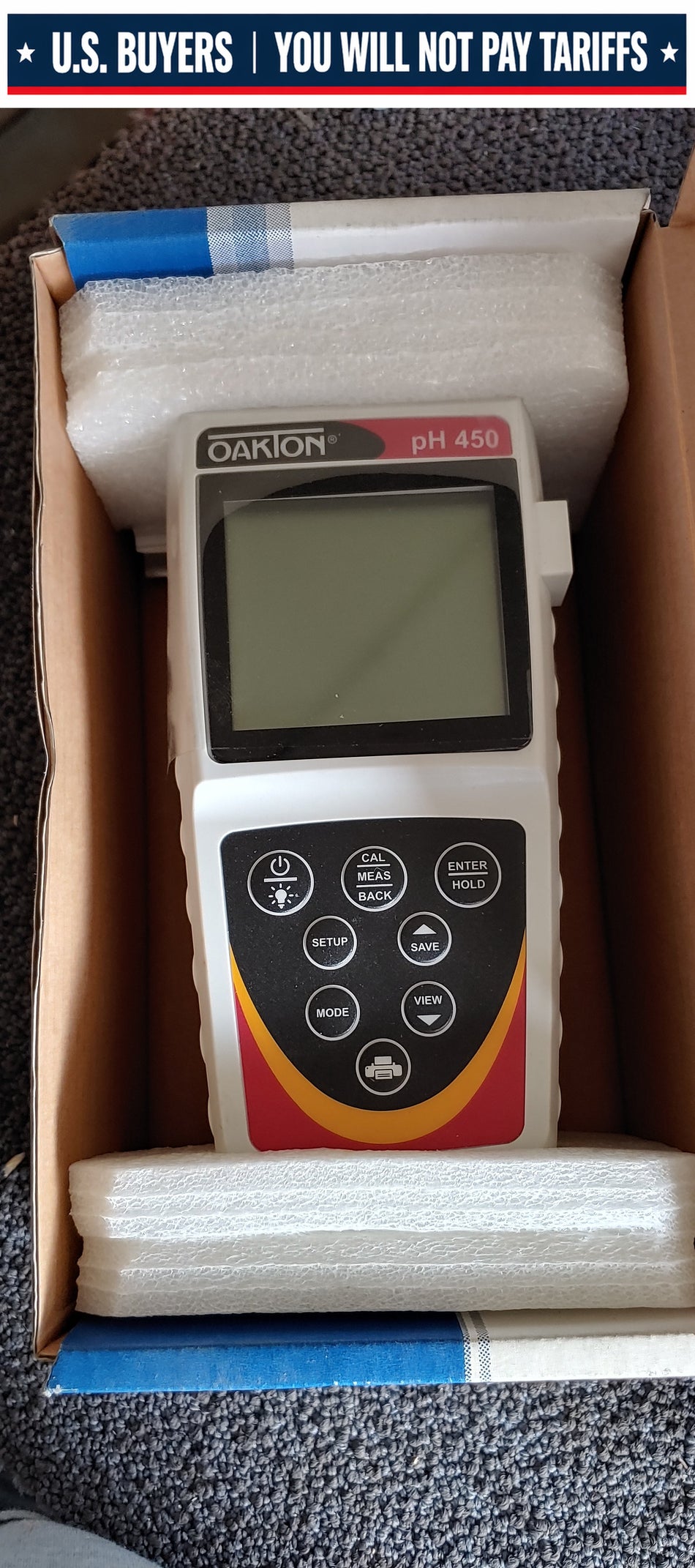 Oakton 35618-32 PH 450 pH/mV/ISE Meter Only