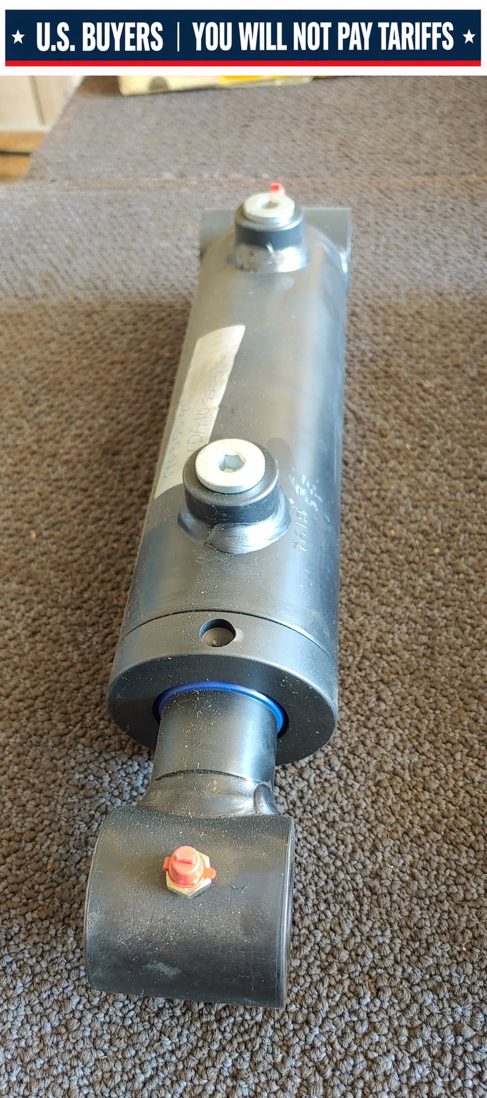 Hydraulic cylinder 99035546, 2.5" bore x 4" Stroke,