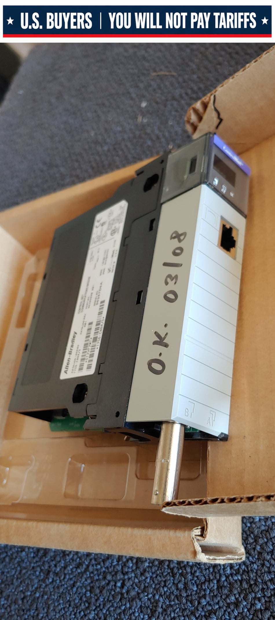 Allen Bradley 1756CNBR See:D Control Net Communications Bridge