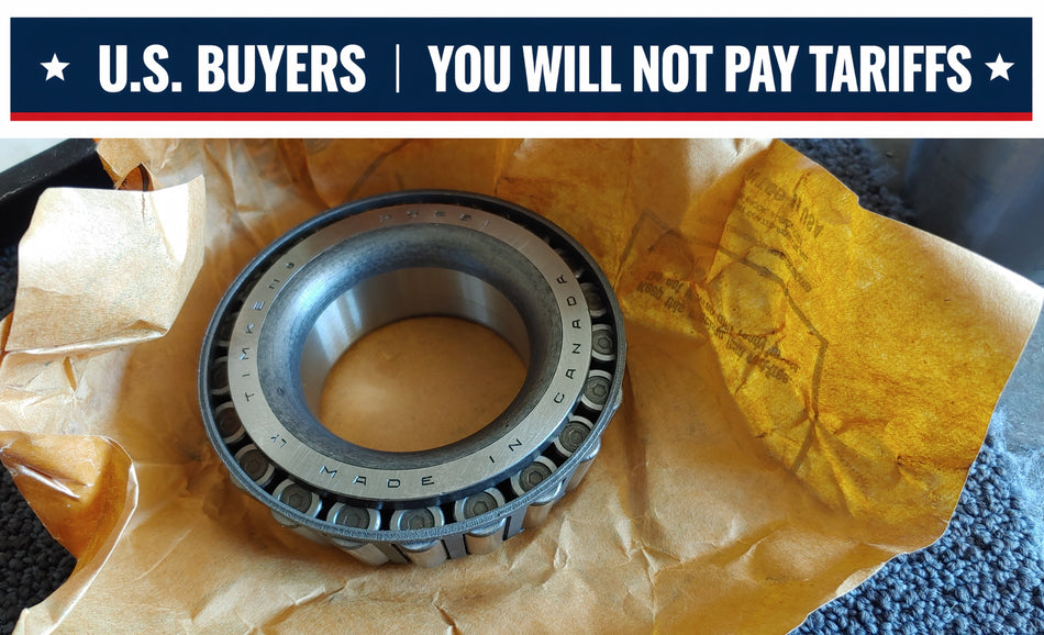Timken 39581 Tapered Roller Bearing Cone - 2.2500 in ID, 1.1875 in Cone Width, Chrome Steel Material