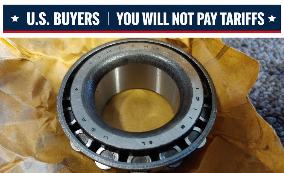 Timken 15118-20024 Tapered Roller Bearing Cone - 1.1895 in ID, 0.8125 in Cone Width, Chrome Steel Material