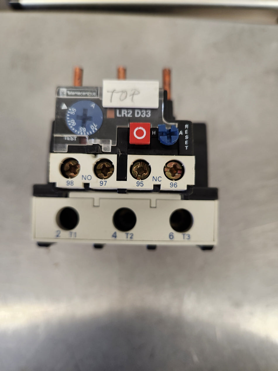 Telemecanique Thermal Overload Relay LR2 D33 Type LR2D3361