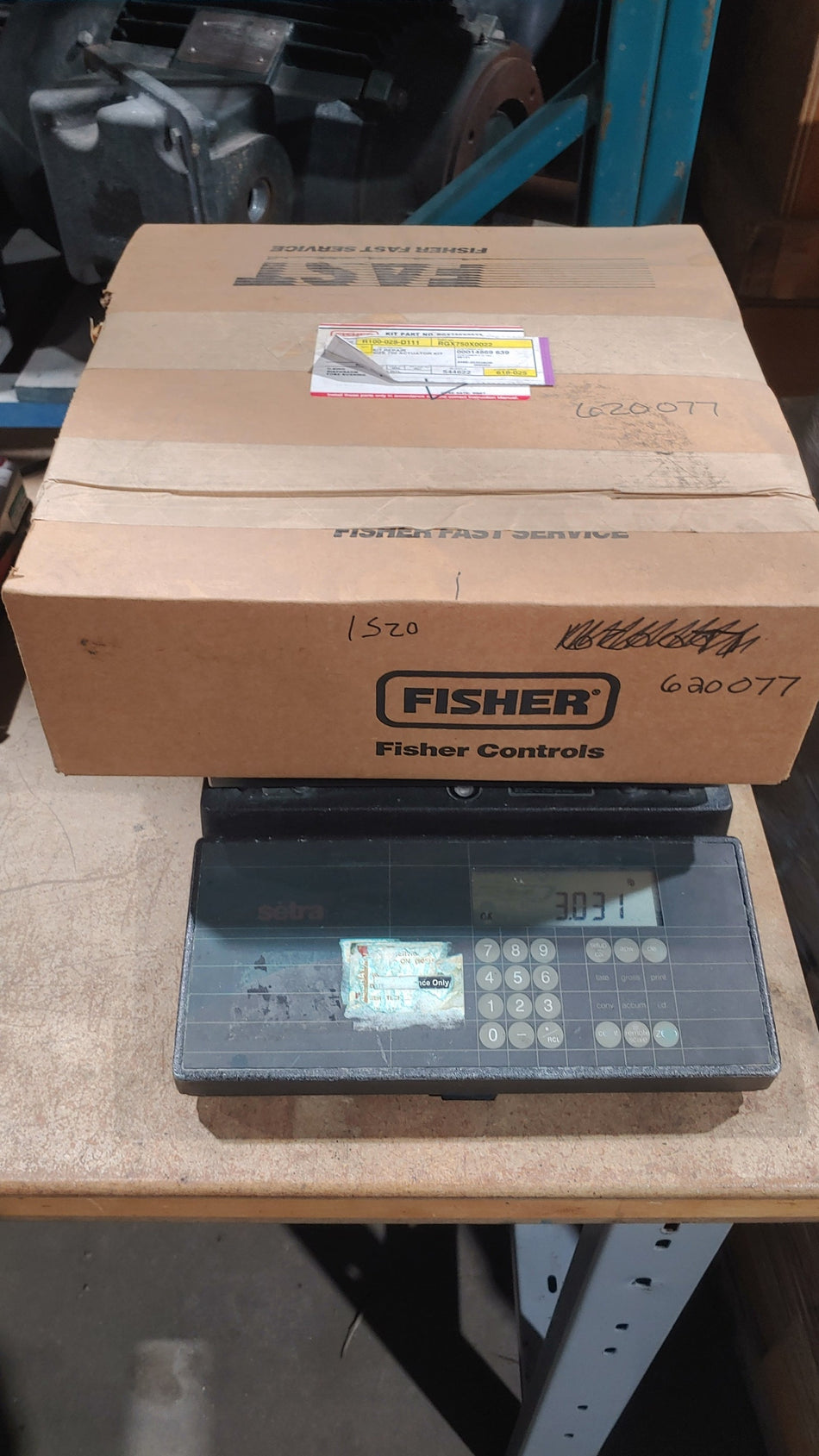 Fisher GX Actuator Repair Kit rgx750x002