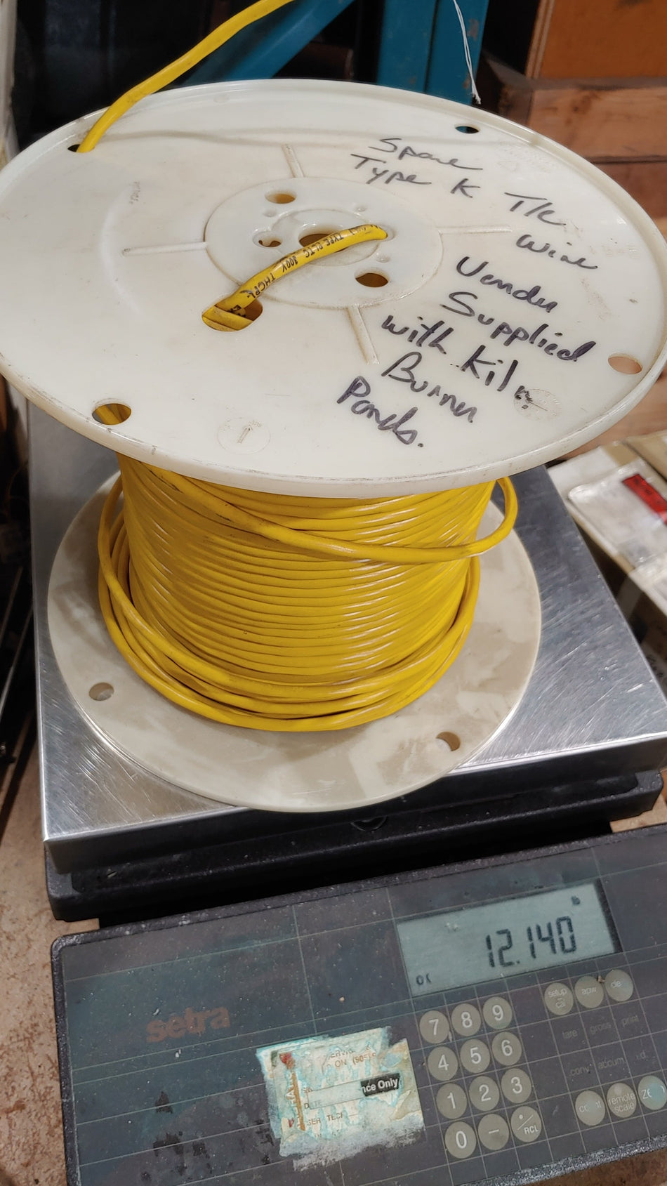 Omega Type K Thermocouple Wire Type:PLTC 300V THCPL EXTN KX 20 AWG 105C UL (Roll of approx 350 feet)