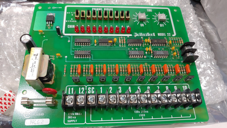 Collectrol Model 22 sequencer board