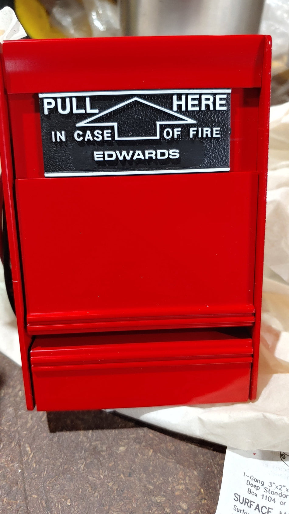 EDWARDS 275-SP0 FIRE ALARM MANUAL PULL STATION