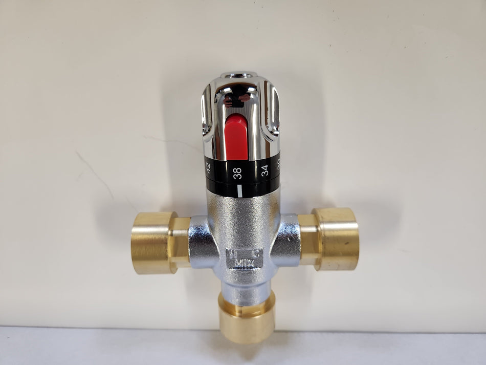1" Mixing Valve - Thermostatic Mixing Valve - NPT-FTP Fittings