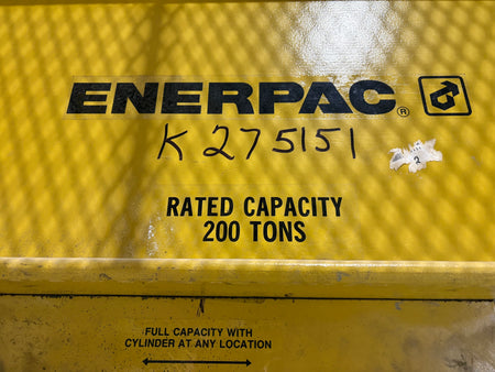 Enerpac 200 Ton Hydraulic Press