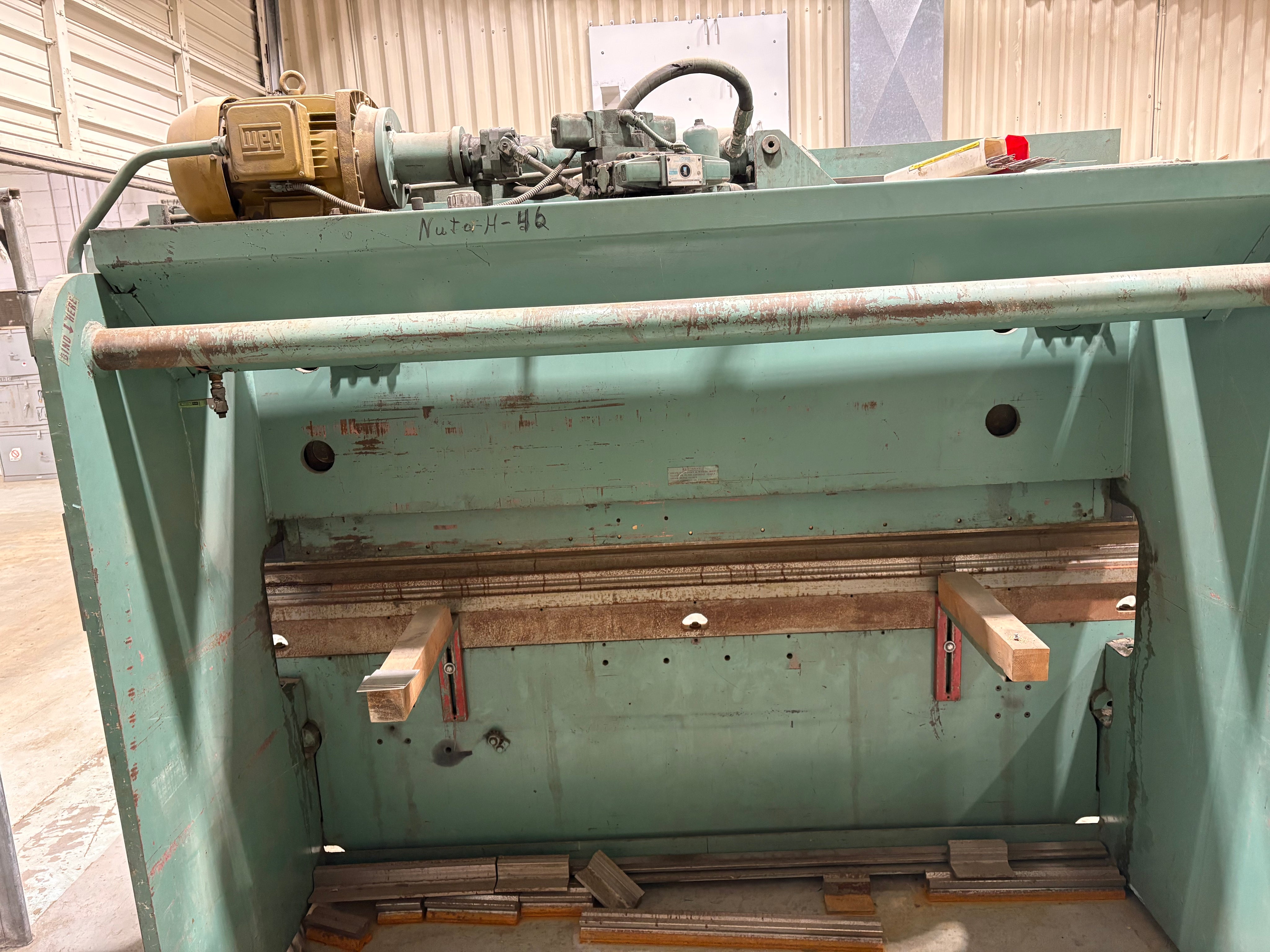 Allsteel Press Brake Model 45-10