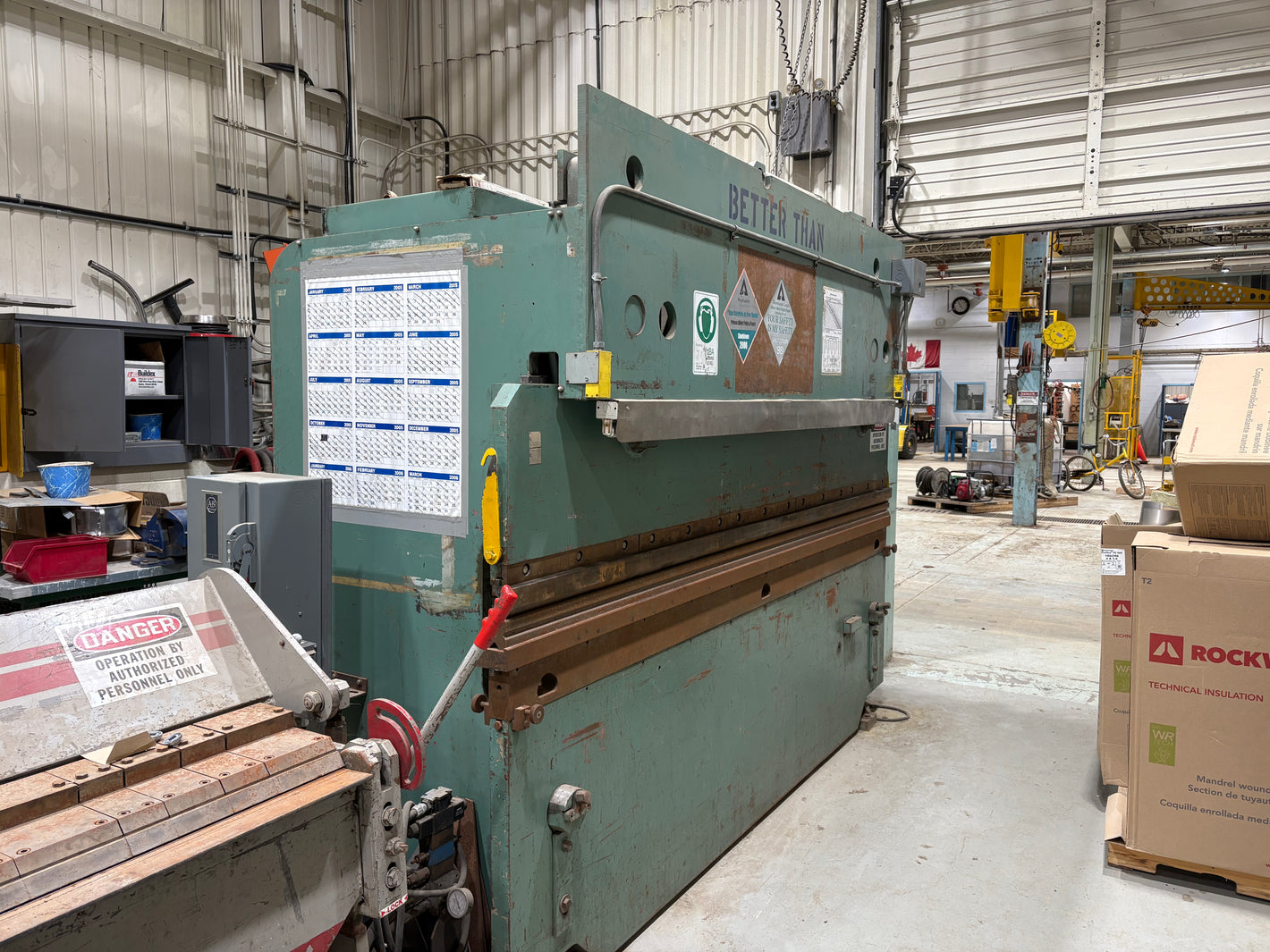 Allsteel Press Brake Model 45-10