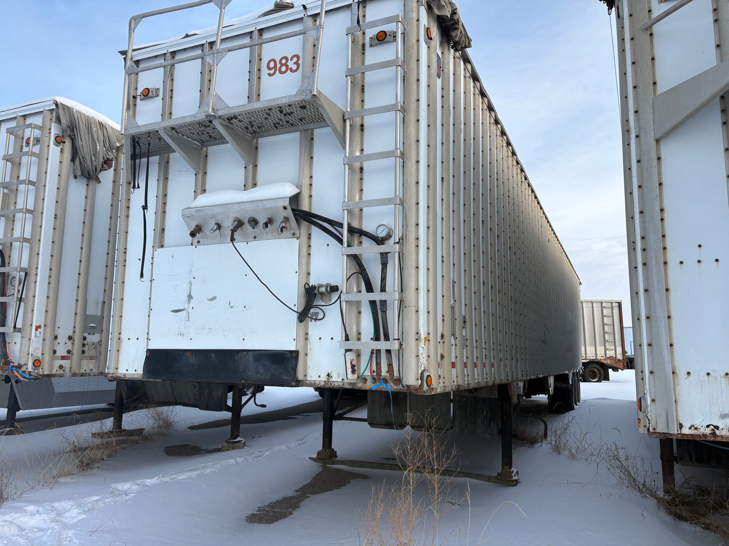 K-line Walking Floor Chip Trailer T-003