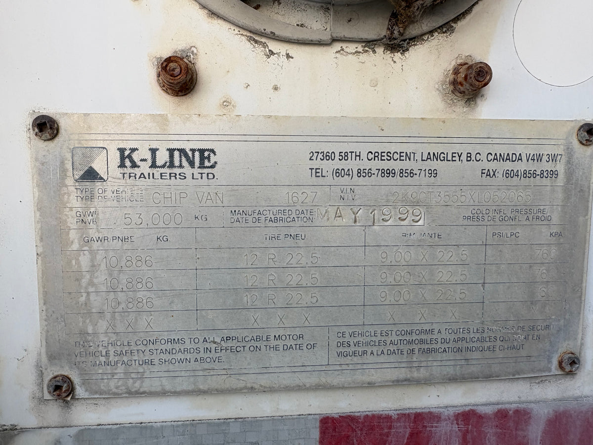 K-Line Chip Trailer T-005