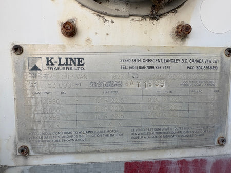 K-Line Chip Trailer T-005