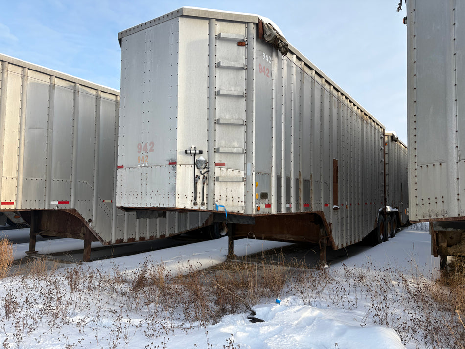 Peerless Bottom Dump Chip Trailer with Pup