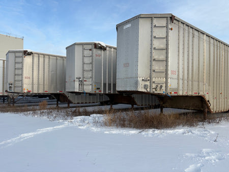 Peerless Bottom Dump Chip Trailer