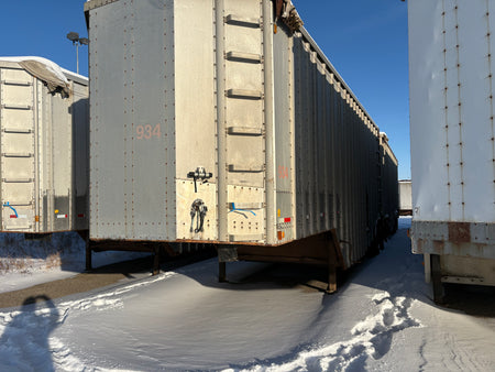 Peerless Bottom Dump Chip Trailer with Pup