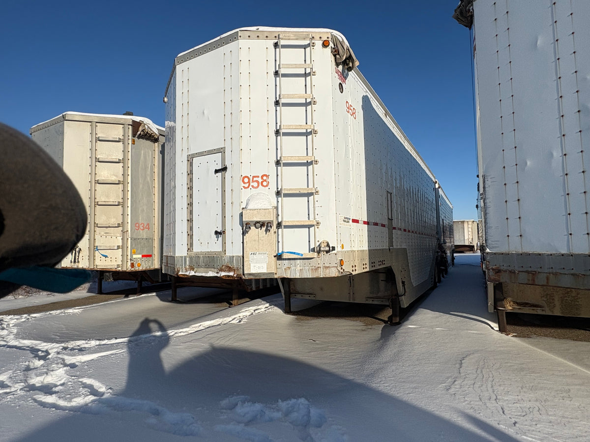 Superior Custom Trailers Bottom Dump Aluminum Chip Trailer T-014