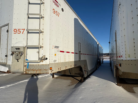Superior Custom Trailers Bottom Dump Aluminum Chip Trailer T-014