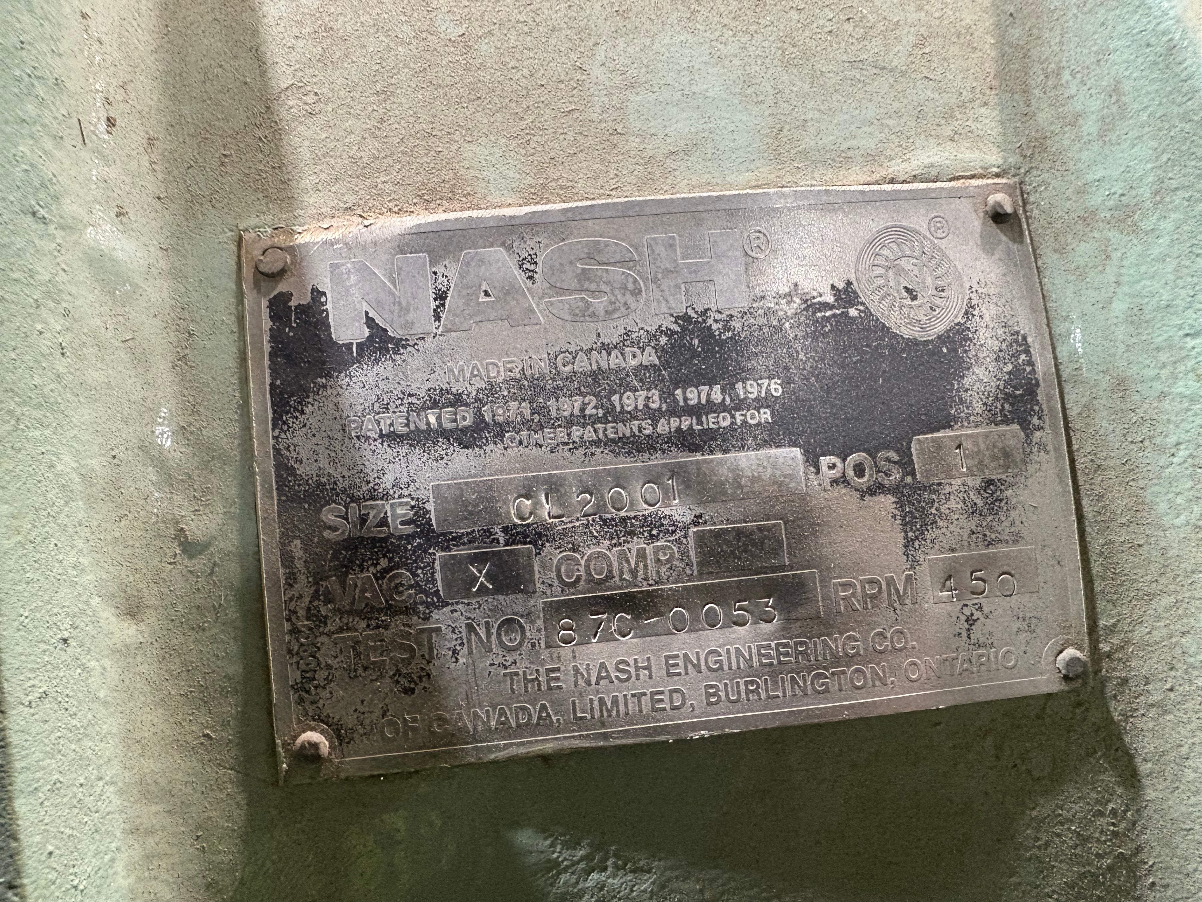 Nash Vacuum Pump CL2001