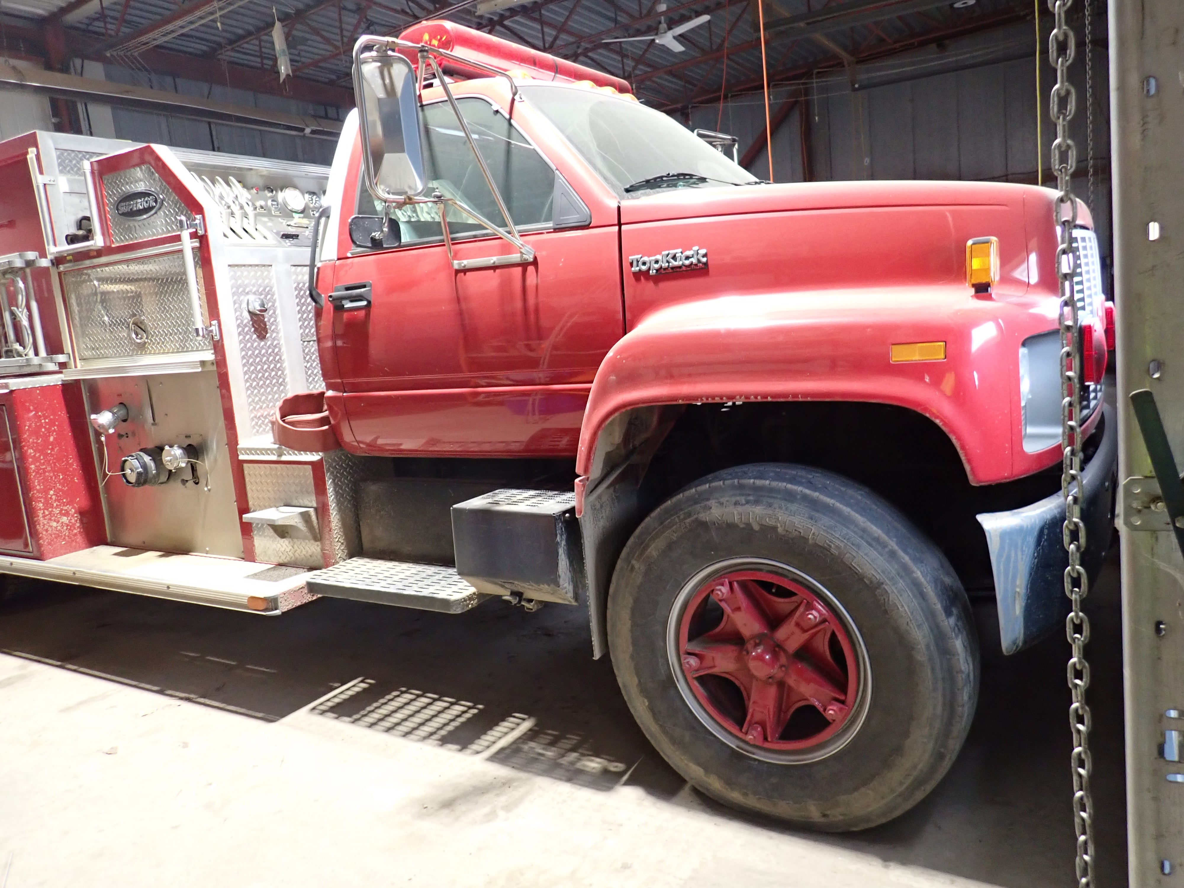 Superior Fire Truck on GMC TopKick Chassis