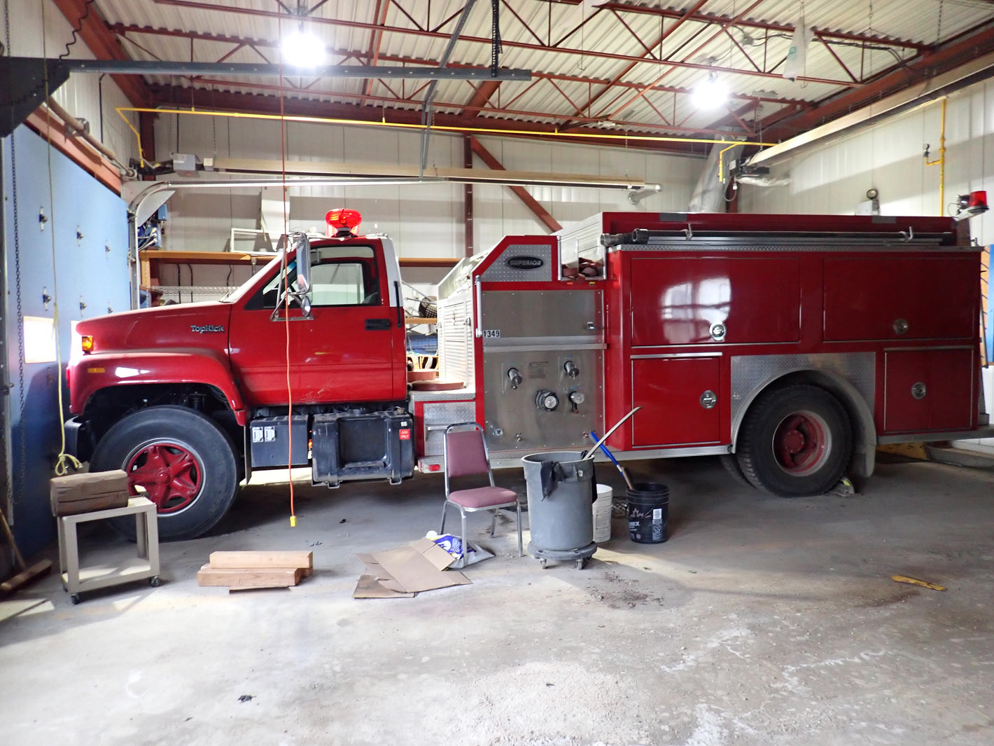 Superior Fire Truck on GMC TopKick Chassis