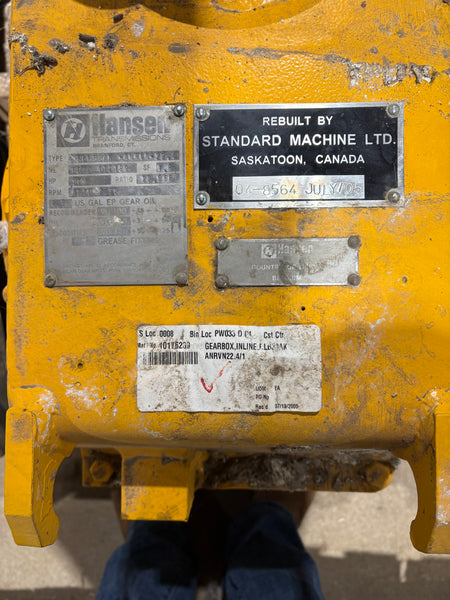 Hansen Inline Gearbox RLB33AL-ANRVN-22.4