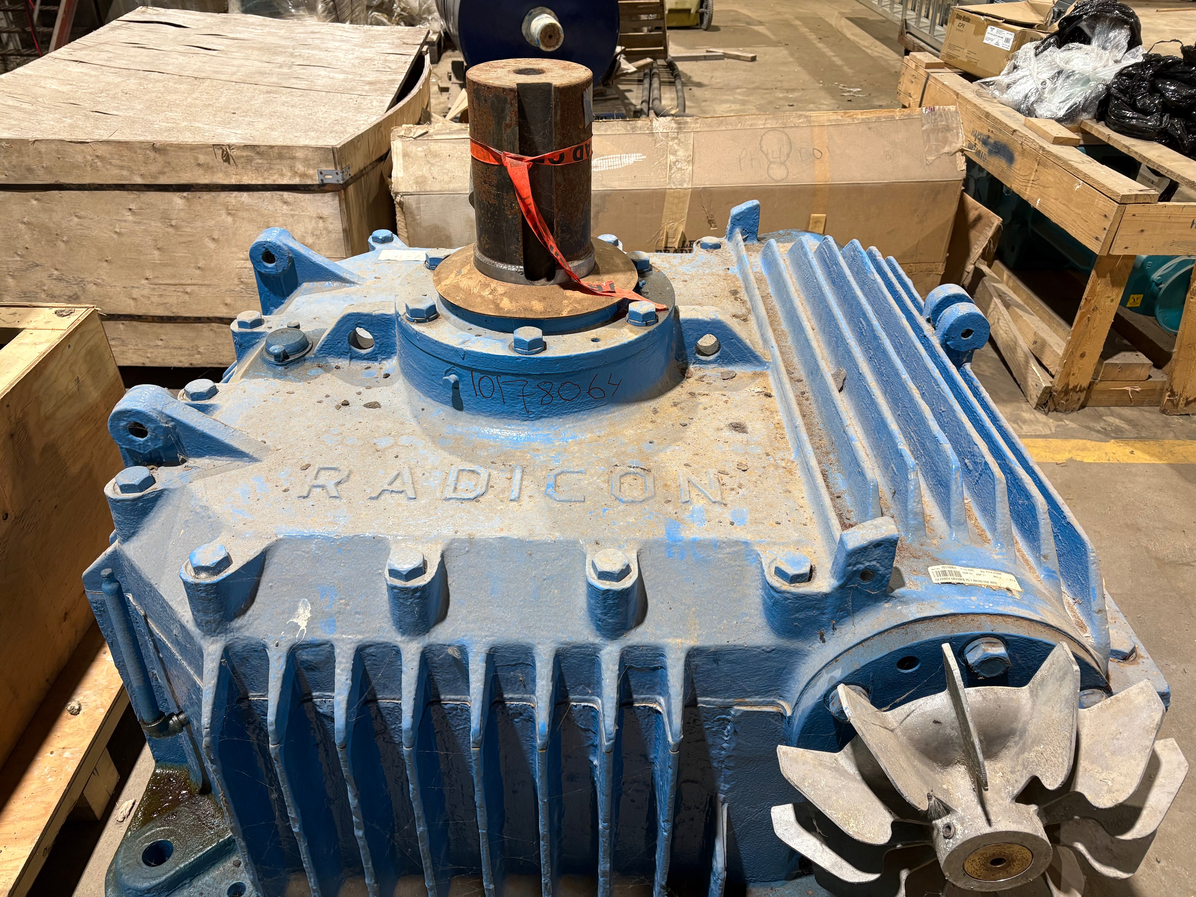 Radicon Gearbox 6BV20EB, 0.75:1 Ratio, Top Mount