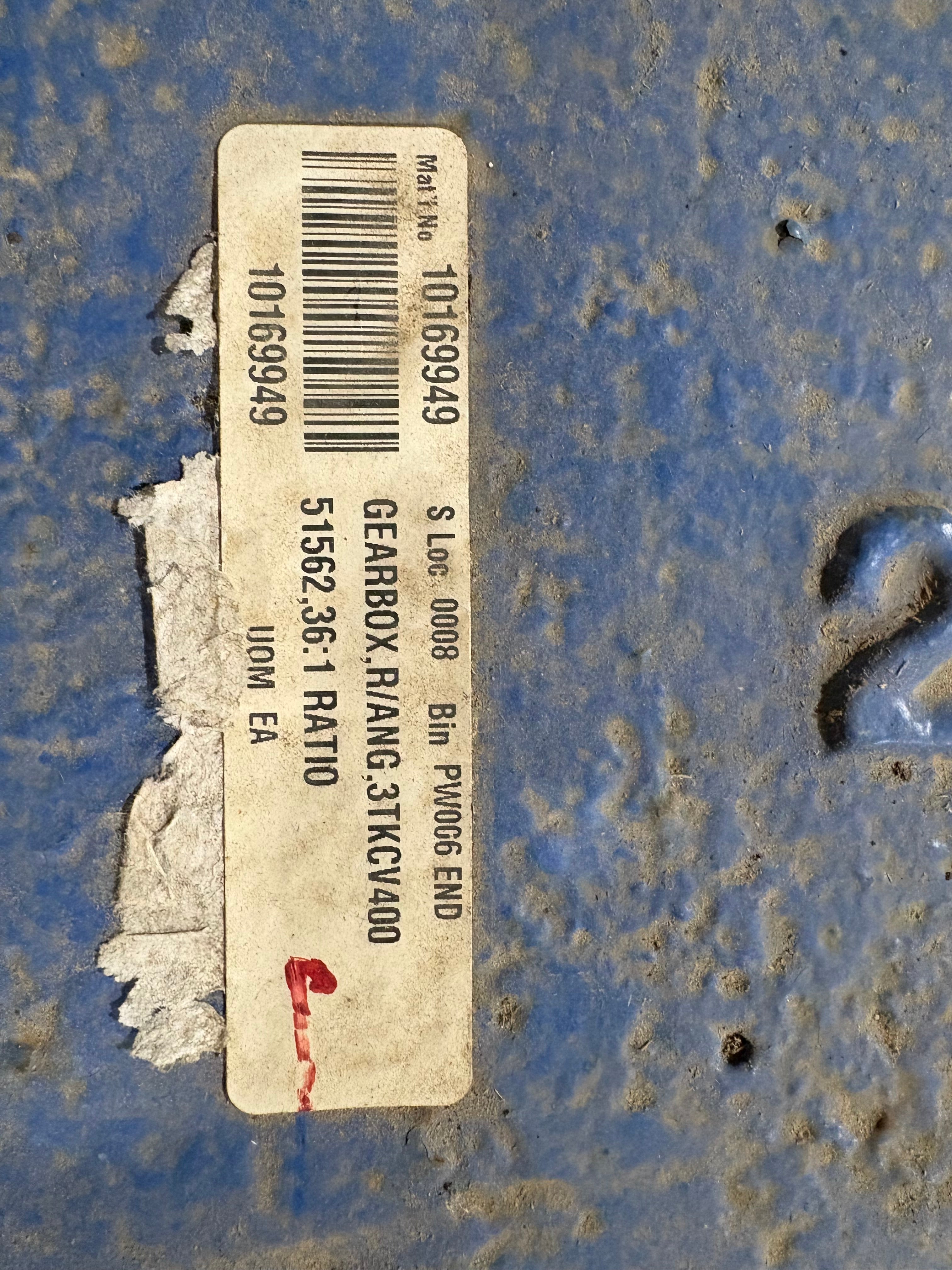 Santasalo Gearbox Type 3TKCV400