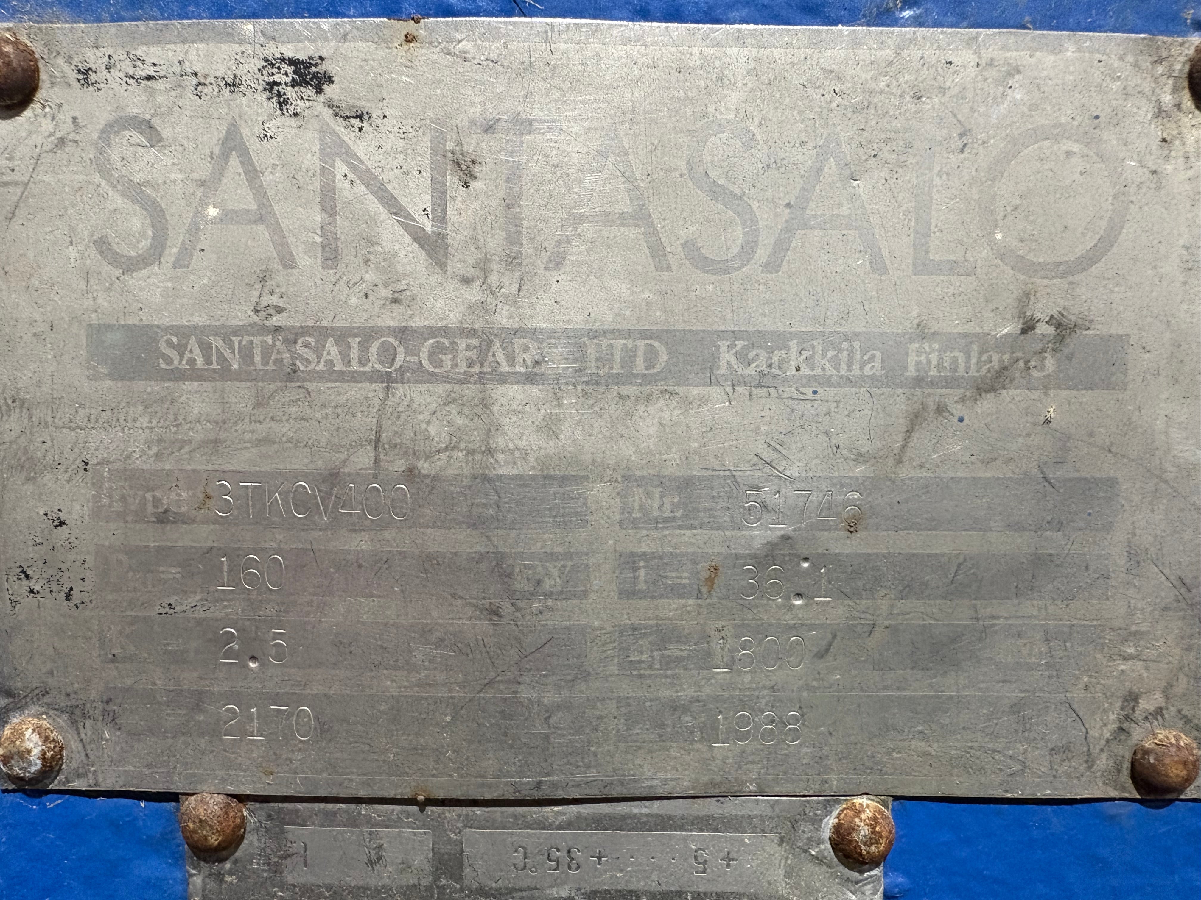 Santasalo Gearbox Type 3TKCV400