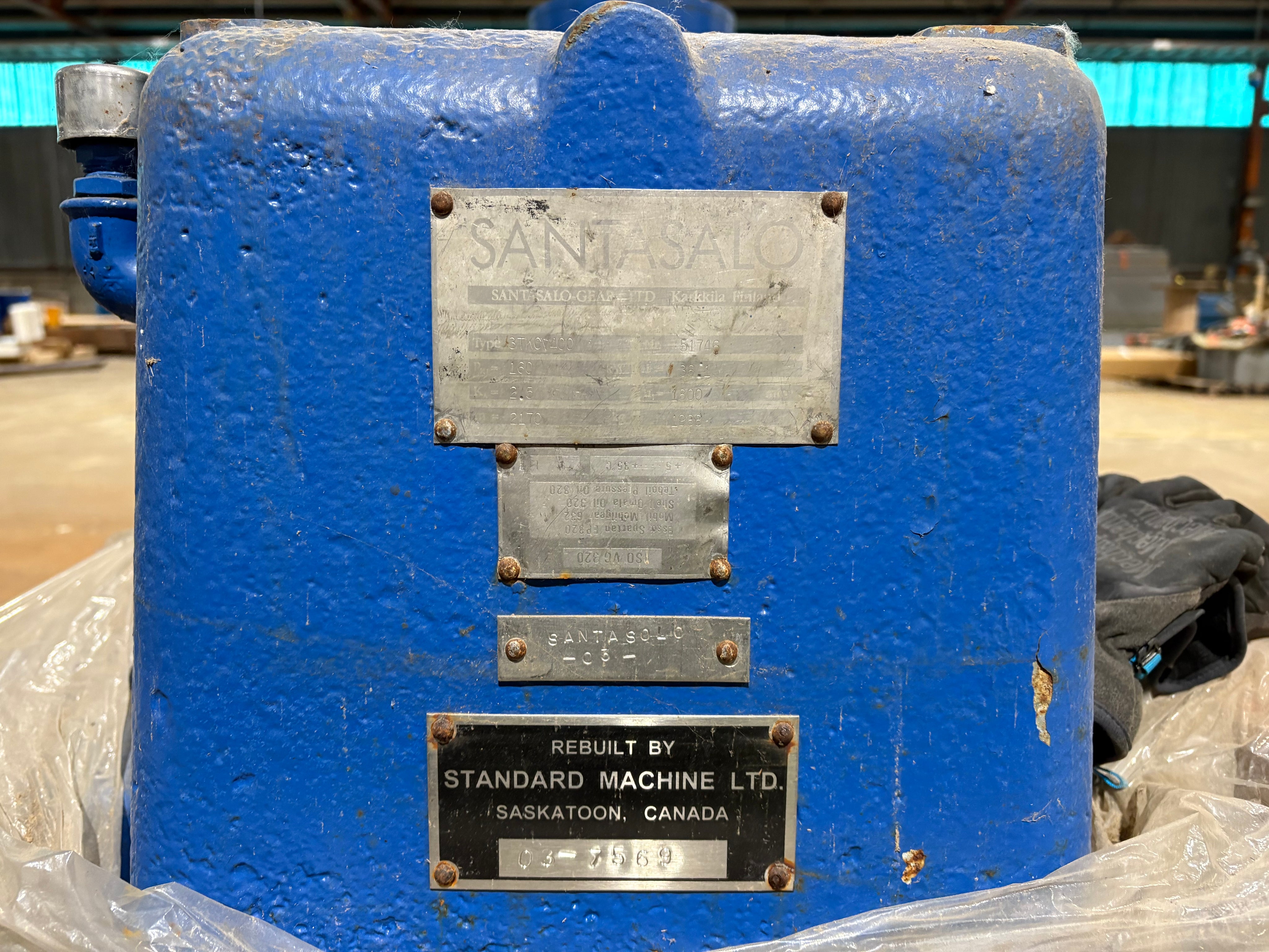 Santasalo Gearbox Type 3TKCV400