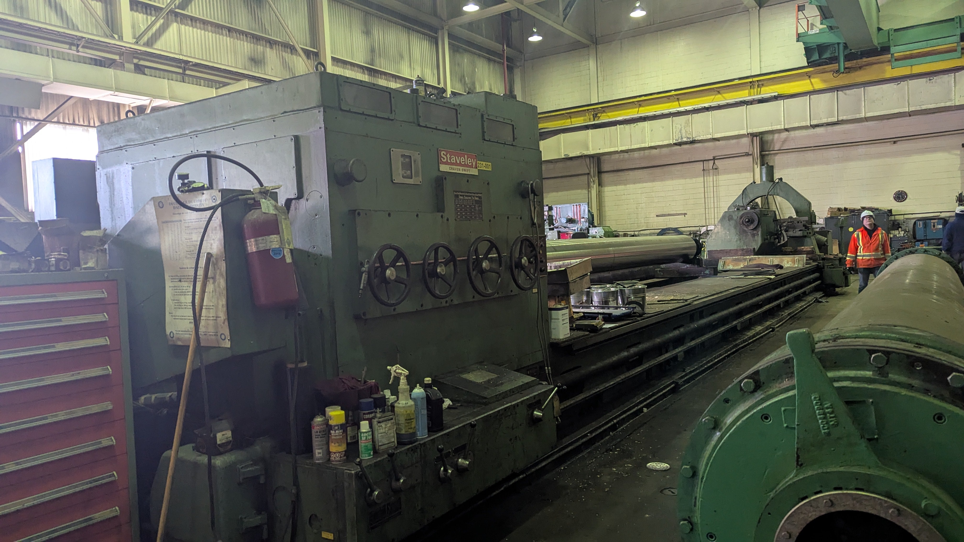Staveley Industrial Roll Grinding Machine