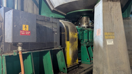 1200 HP Kvaerner Hymac High Consistency Pulper