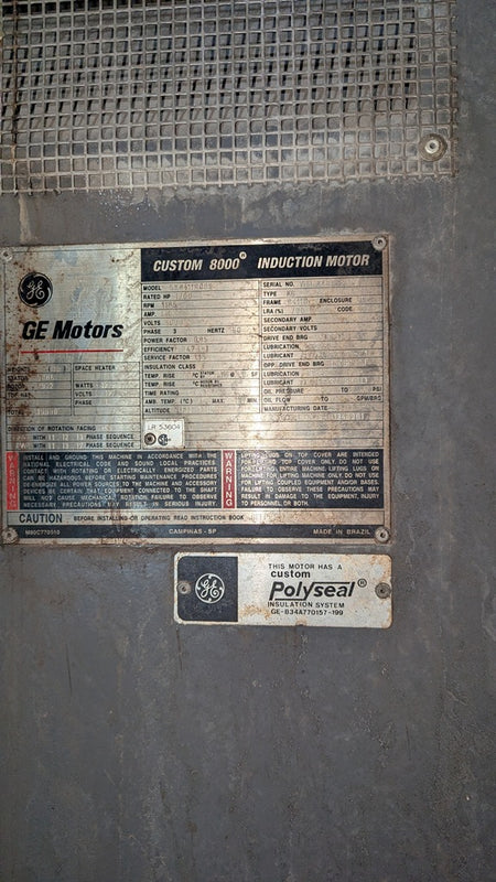 1200 HP Kvaerner Hymac High Consistency Pulper