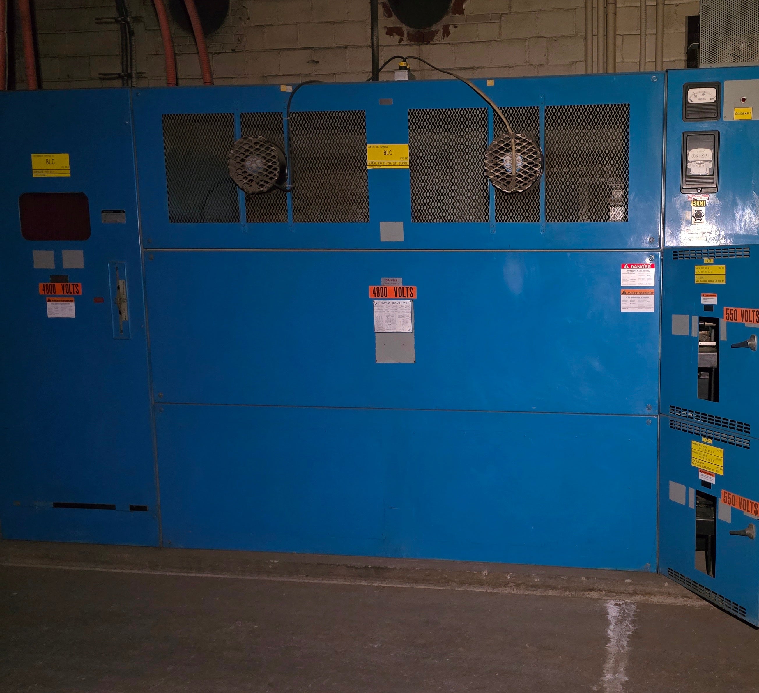Skyway ANN 2000 kVA 3 Phase Transformer 4600/2300 V