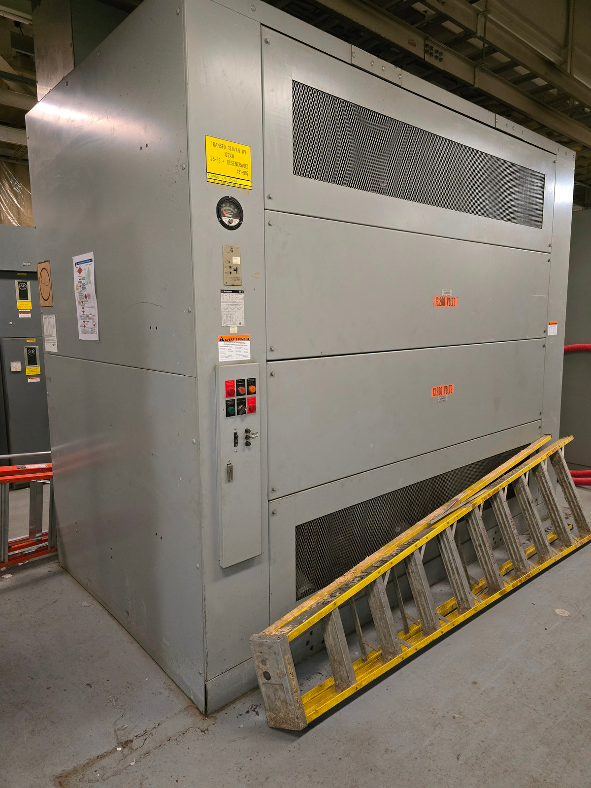 Westinghouse 82TSG018 ASL Transformer 5000 kVA 13.8 kV / 4.6 kV